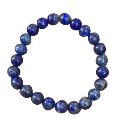 Lapis Lazuli bracelet 8mm - top view