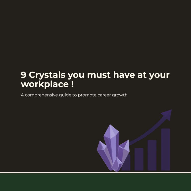 Crystals for Career Growth:Support Your Professional Journey