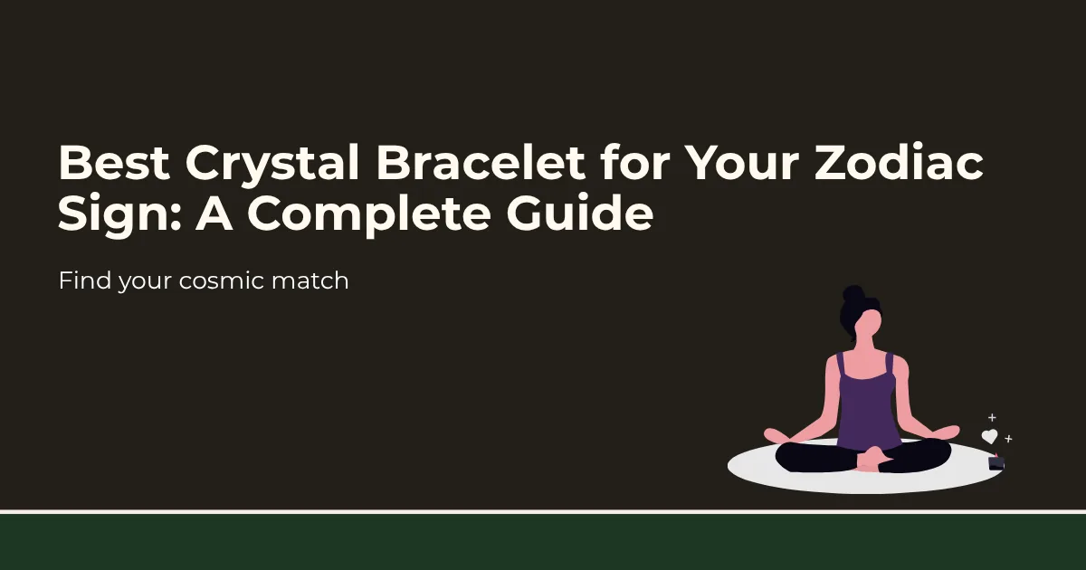 crystal bracelet by zodiac sign